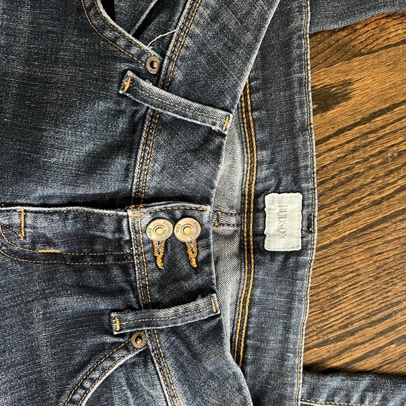 Hudson Jeans Beth Baby Boot Cut Flap Pocket Sz 26 - Picture 4 of 6